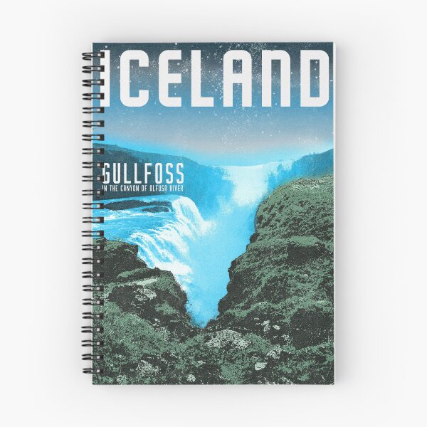 Item preview, Iceland's Gullfoss waterfall designed and sold by WiseLikeStudios.