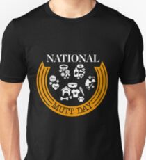 National Mutt Day Slim Fit T-Shirt
