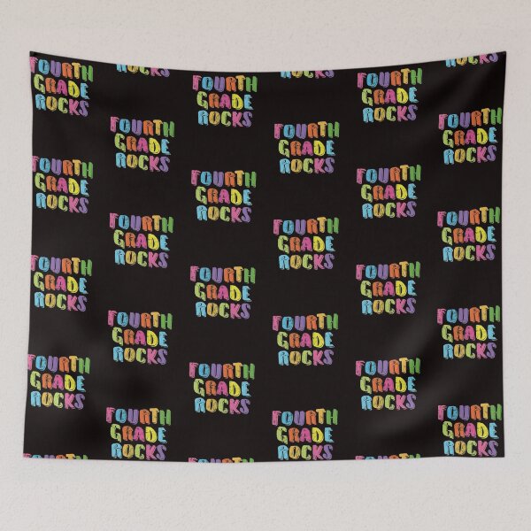 Item preview, Fourth Grade Rocks - 4th Grader - Cool Back to School Shirt designed and sold by bkfdesigns.