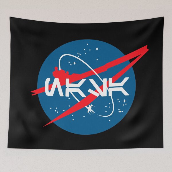 Item preview, NASA Aurebesh designed and sold by GroovyRaffRaff.