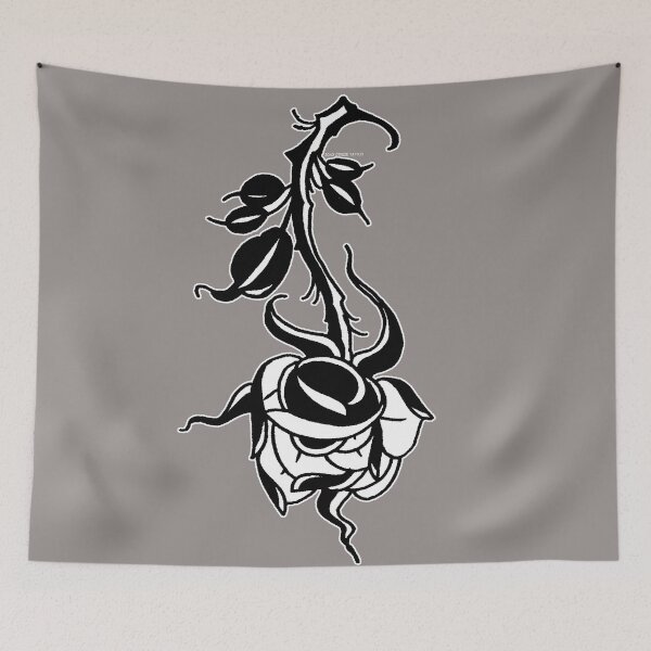 Item preview, black rose upsidedown designed and sold by JoaoOtreze.