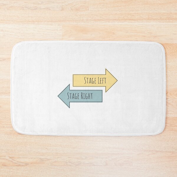 Item preview, Stage Left, Stage Right designed and sold by gretchish.