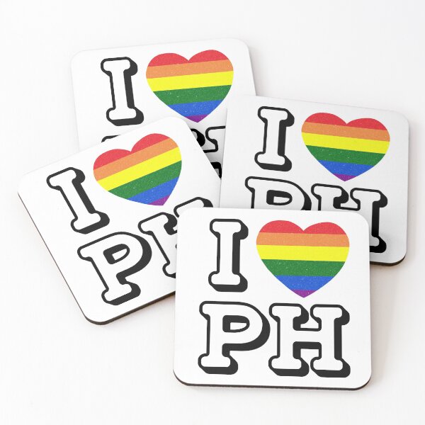 Item preview, I HEART PHILIPPINES RAINBOW Sticker designed and sold by aydapadi.