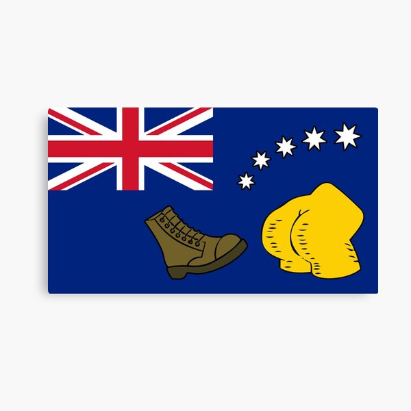 New Australia Flag Canvas Print