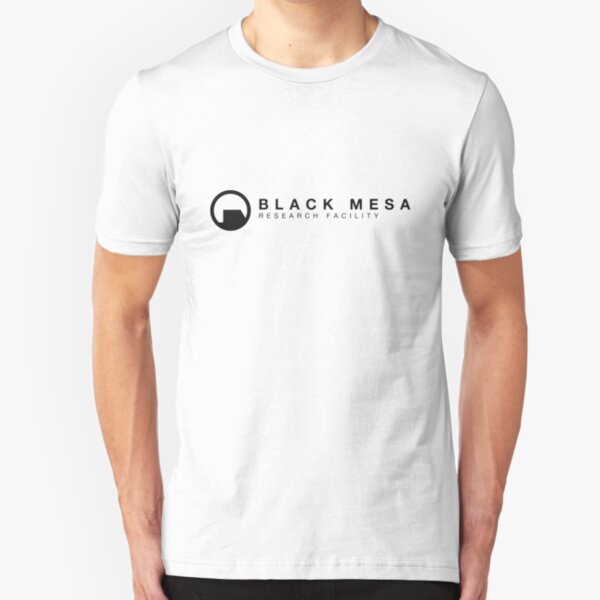 Black Mesa Research Facility Slim Fit T-Shirt