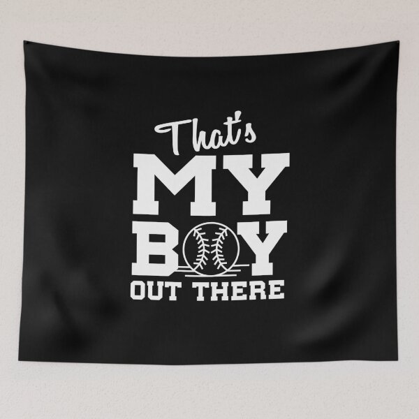 Item preview, That's My Boy Out There - Cute Baseball Mom Shirt designed and sold by bkfdesigns.