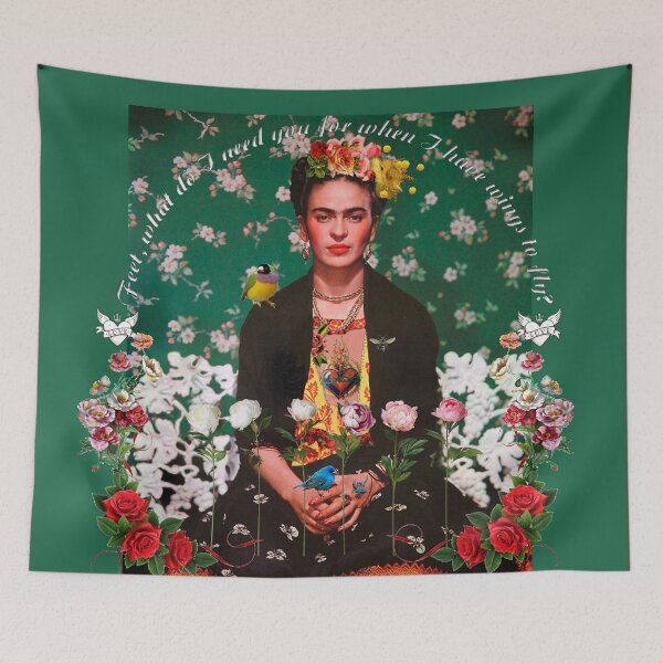 Item preview, Wings to Fly Frida Kahlo designed and sold by Hoopday.