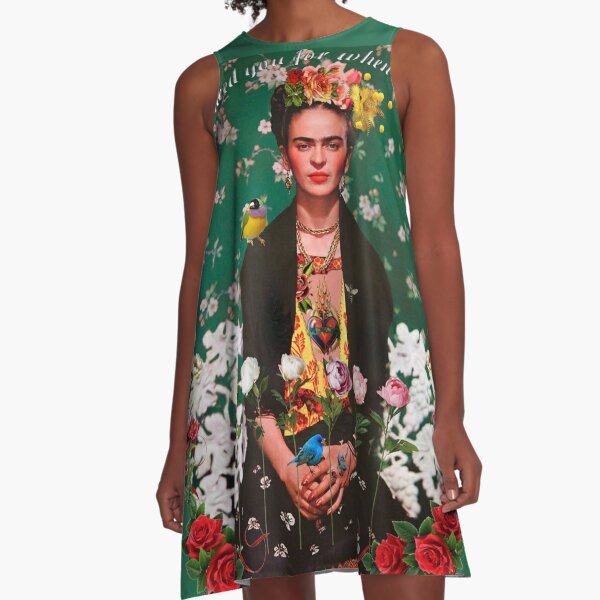 Frida kahlo outlet print dress