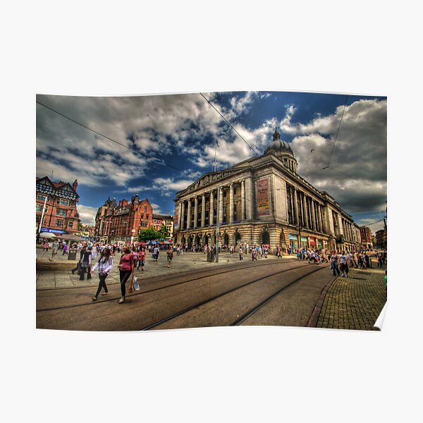 Nottingham Town Hall Poster