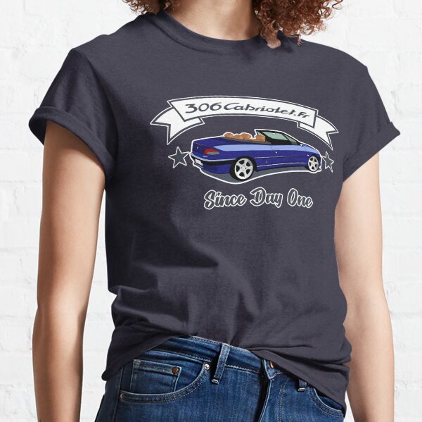 Since Day One - Bleu de Chine / Abricot T-shirt classique