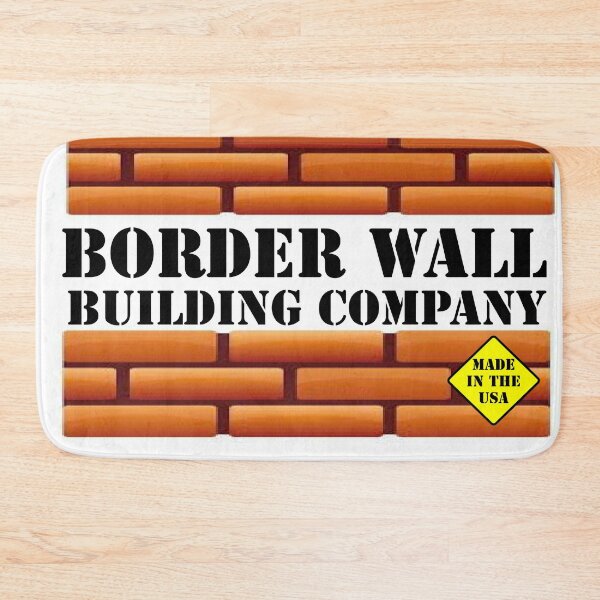 Item preview, BORDER WALL BUILDING CO designed and sold by CalliopeSt.