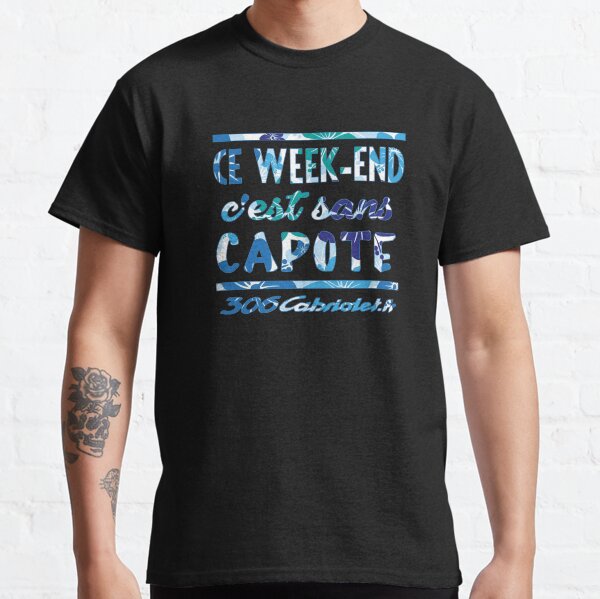 WEEK-END ! (Hawaiian Blue) T-shirt classique