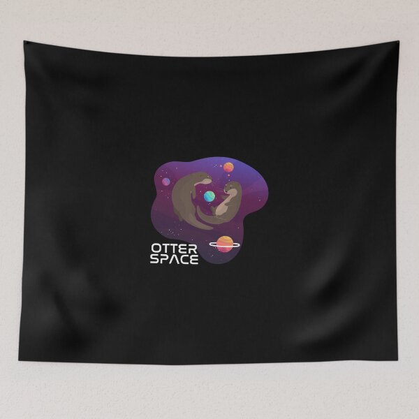 Item preview, Otter Space - Funny Animal Astronaut Universe designed and sold by PrintPress.