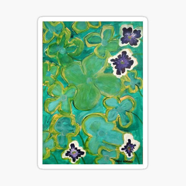 Ground Cover by Margo Humphries Sticker