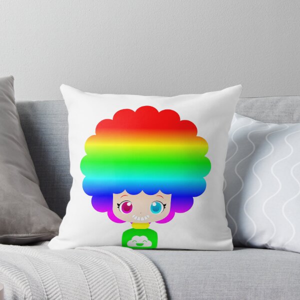 Item preview, Rainbow afro girl designed and sold by kittybox.