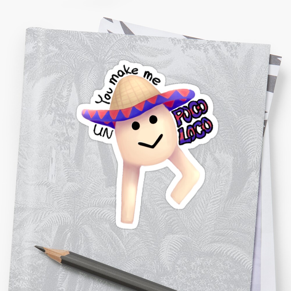 Un Poco Loco Sticker By Emilyromkeyy Redbubble 3522