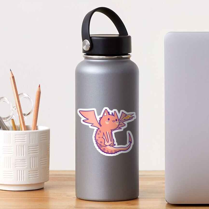 Legendary Cat Dragon Sticker