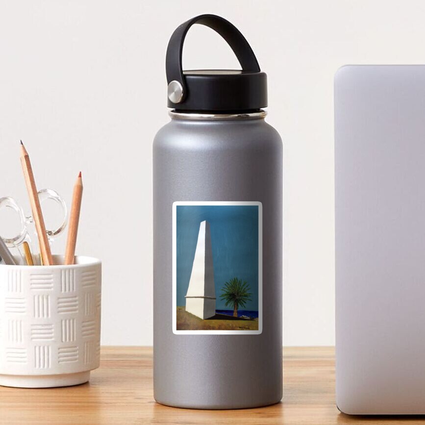 Newcastle Obelisk by Margo Humphries Sticker