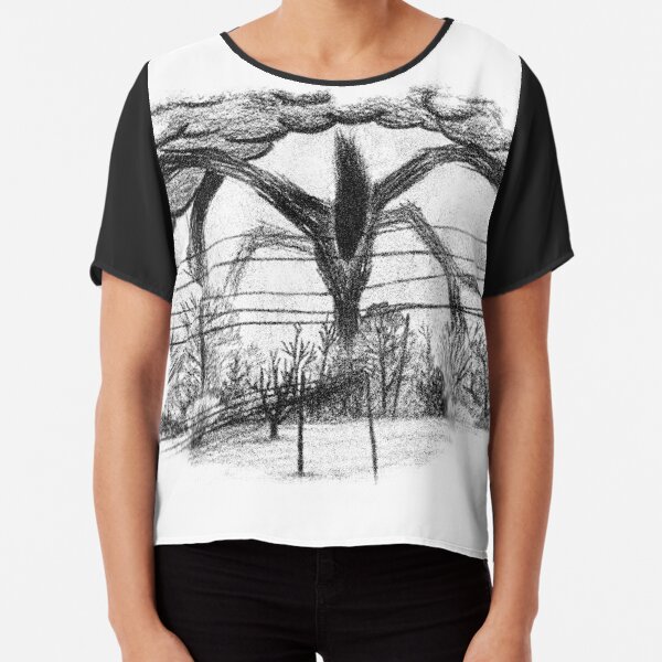Will Drawing (Stranger Things) Chiffon Top