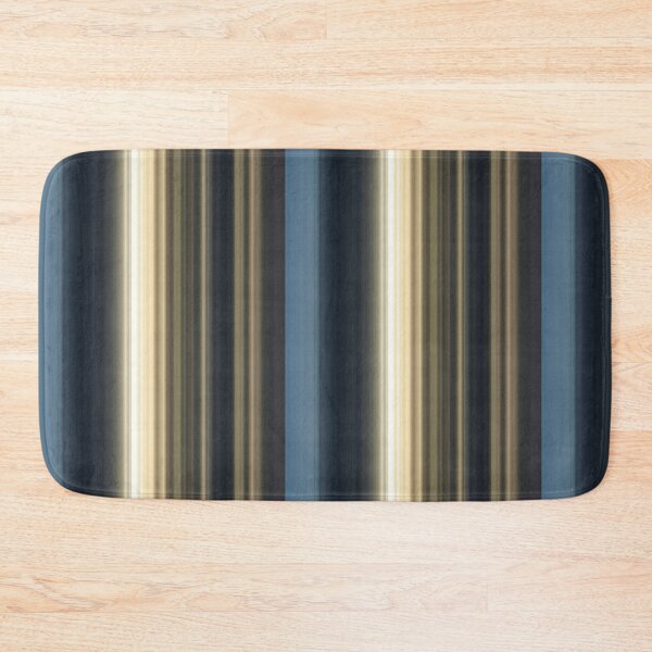 Item preview, Modern Blue Cream Taupe Mixed Stripe Pattern designed and sold by Artification.