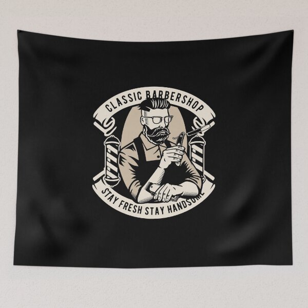 Item preview, CLASSIC BARBERSHOP RETRO DESIGN designed and sold by Timcito.