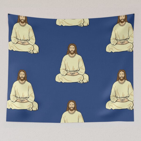 Item preview, Jesus Meditating designed and sold by isstgeschichte.