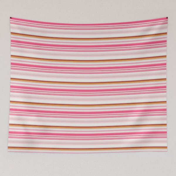 Item preview, Modern Fresh Pink Mix Stripes designed and sold by Artification.