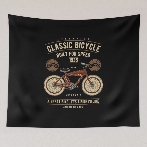 Item preview, CLASSIC BICYCLE RETRO DESIGN  designed and sold by Timcito.