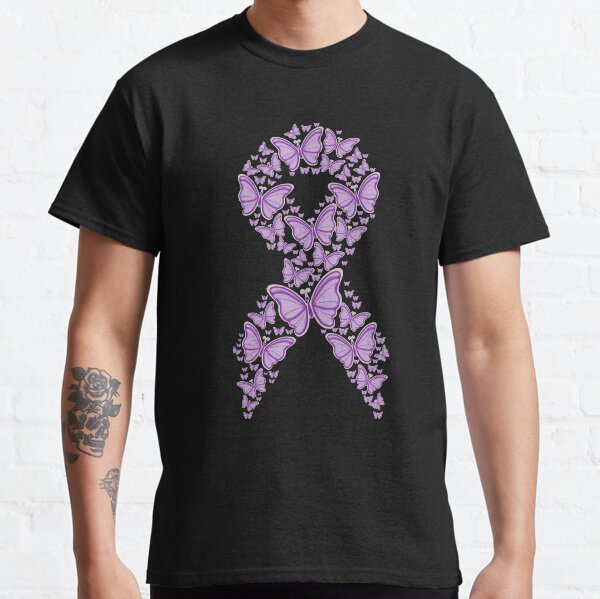 Purple Awareness Ribbon Classic T-Shirt