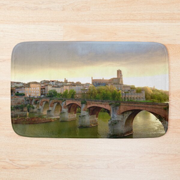 Item preview, The city of Albi, France and the old bridge designed and sold by AHELENE.