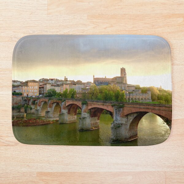 Item preview, The city of Albi, France and the old bridge designed and sold by AHELENE.