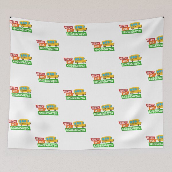 Item preview, Ready Set Kindergarten - Ready Set Go - Kindergarten Shirt designed and sold by bkfdesigns.