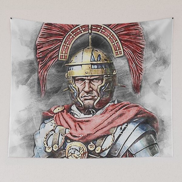 Item preview, Portrait of a Roman Legionary designed and sold by AM FineArtPrints.