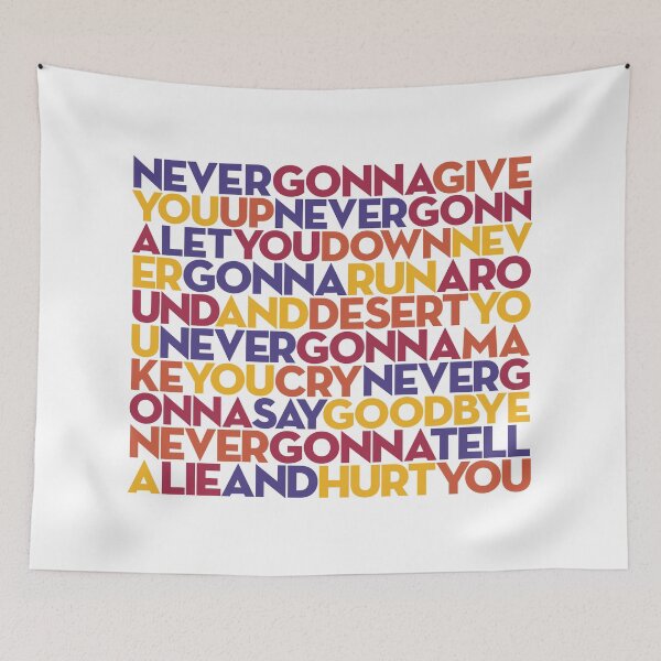 Item preview, Rickroll (Never Gonna Give You Up) v.1 designed and sold by x1brett.