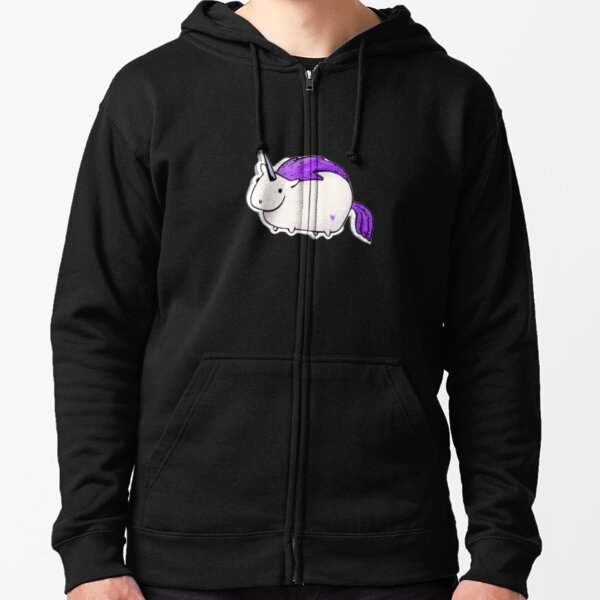 fluffy unicorn hoodie