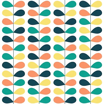 Artwork thumbnail, Mid Century Modern Pattern by hellcom