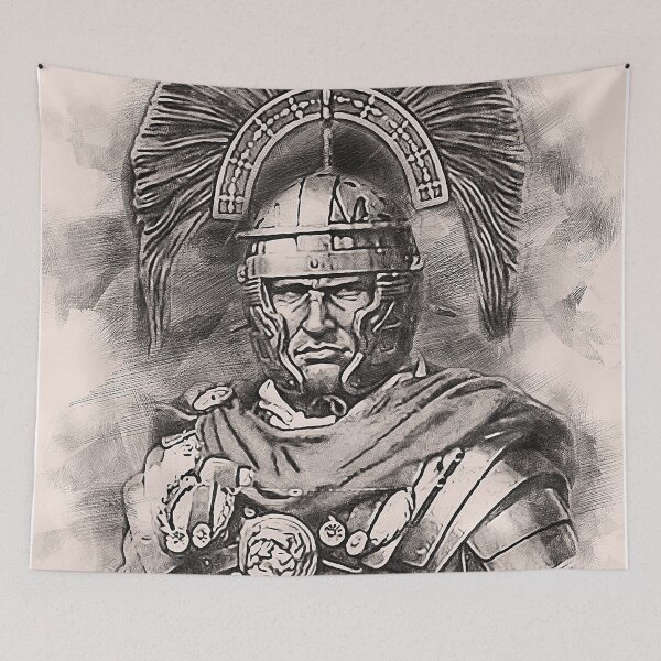 Item preview, Portrait of a Roman Legionary designed and sold by AM FineArtPrints.