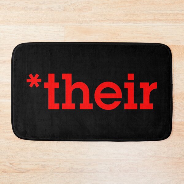 Item preview, GRAMMAR NAZI THEIR Sticker designed and sold by aydapadi.