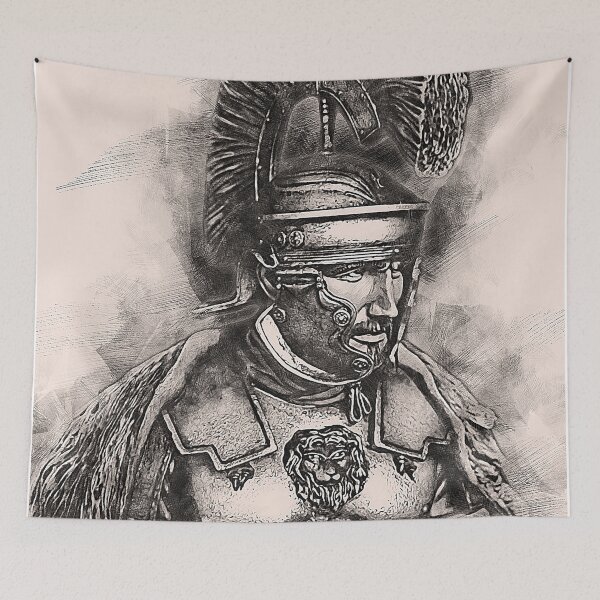 Item preview, Portrait of a Roman Legionary designed and sold by AM FineArtPrints.