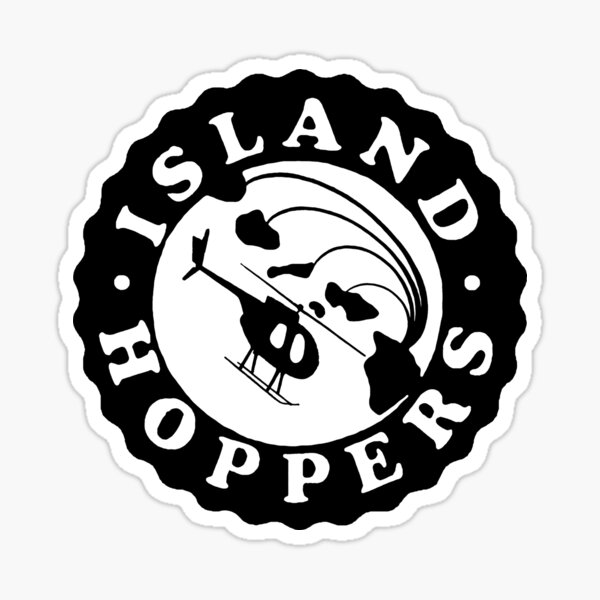 Island Hoppers - Magnum p.i Sticker