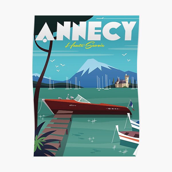 Annecy Poster Premium Matte Vertical Poster