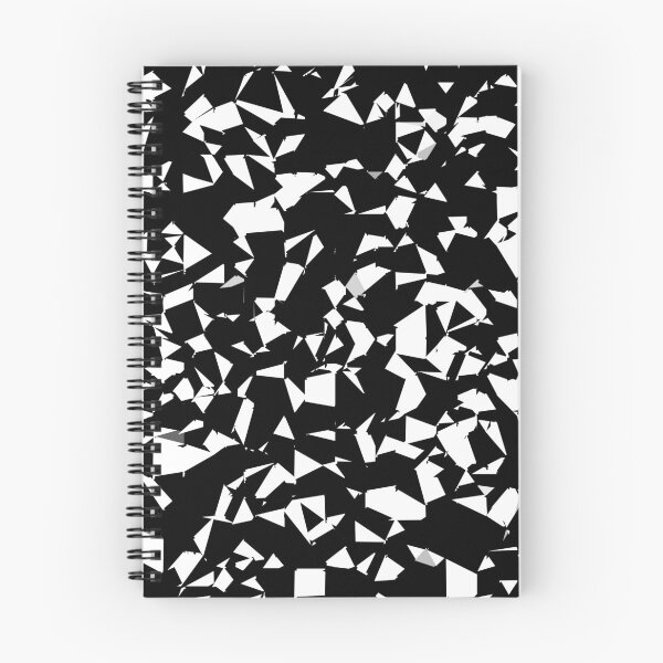 Item preview, Black and White Triangles form abstract painting designed and sold by siwabudda.