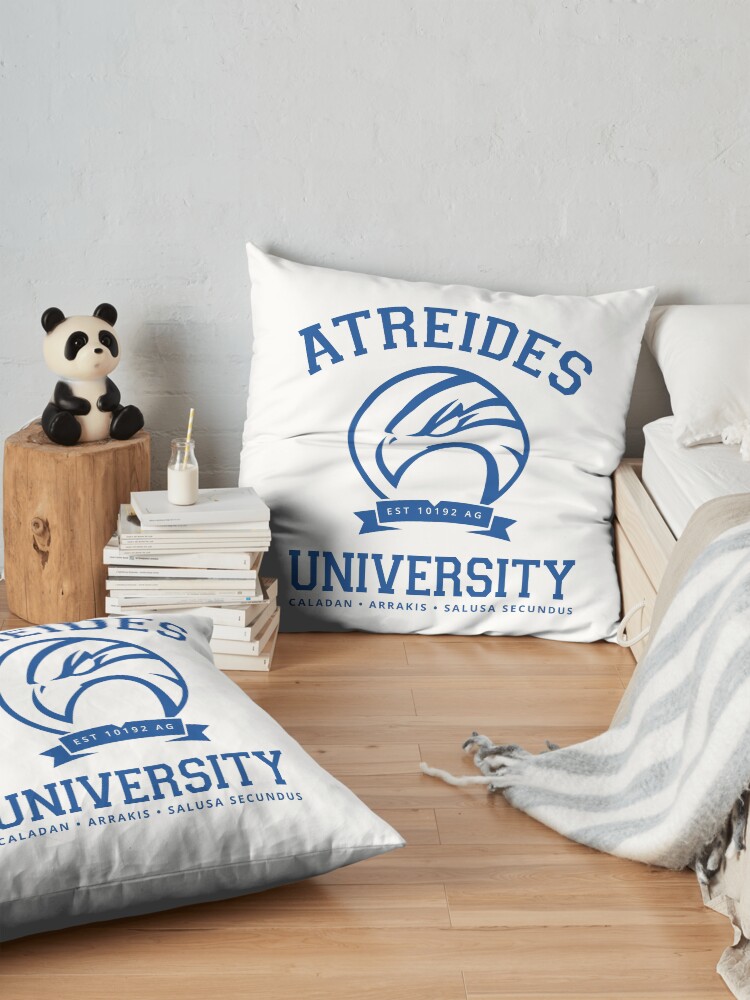 Alternate view of Atreides University | Blue Floor Pillow