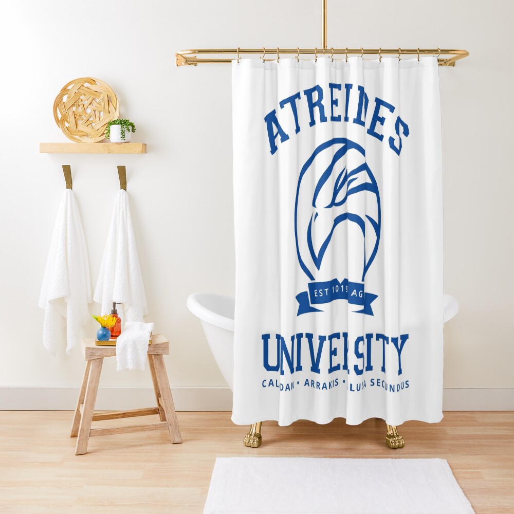Atreides University | Blue Shower Curtain