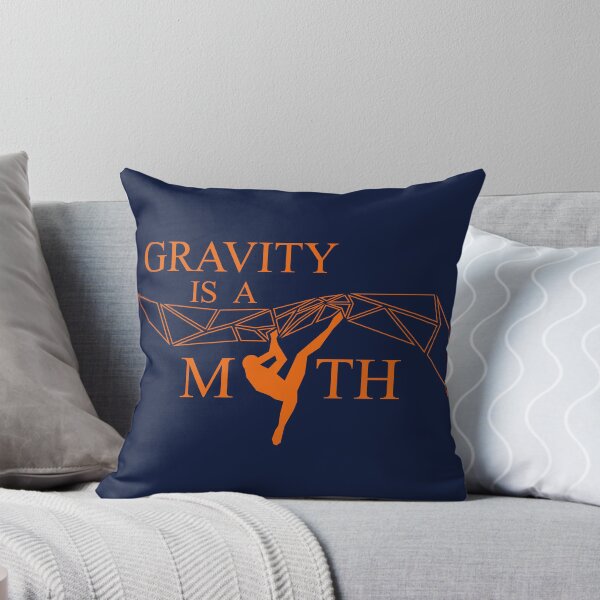 Item preview, Gravity is a myth - climbing bouldering freeclimbing designed and sold by NatureTrail.