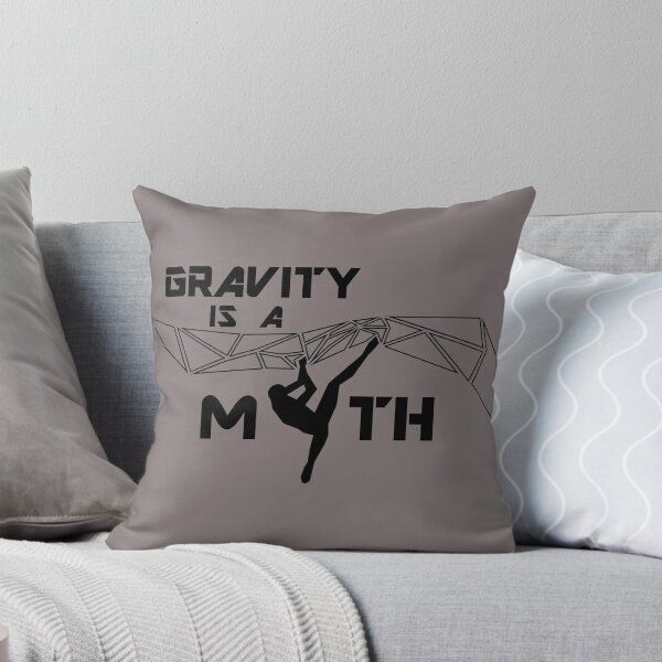 Item preview, Gravity is a myth - climbing bouldering freeclimbing designed and sold by NatureTrail.