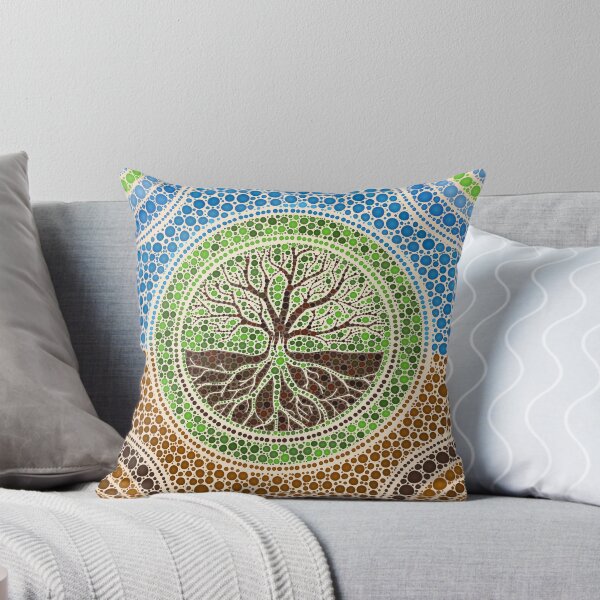 Item preview, Yggdrasil- Tree of life Dot Art #1 designed and sold by k9printart.
