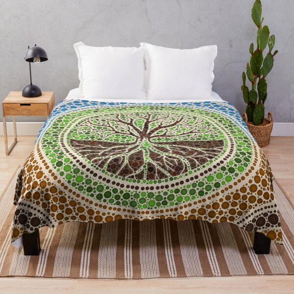 Item preview, Yggdrasil- Tree of life Dot Art #1 designed and sold by k9printart.