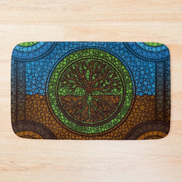 Item preview, Yggdrasil- Tree of life Dot Art #2 designed and sold by k9printart.