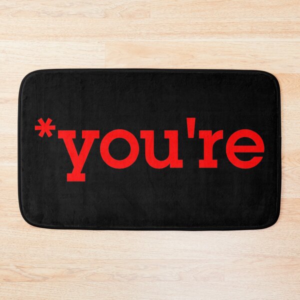 Item preview, GRAMMAR NAZI YOURE Sticker designed and sold by aydapadi.